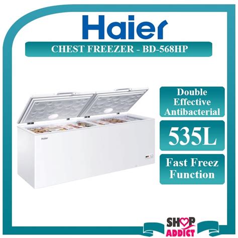 Haier L In Convertible Chest Freezer Bd Hp Peti Sejuk Beku