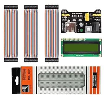 Scriptronics Basic Starter Breadboard Kit With Lcd X Mb