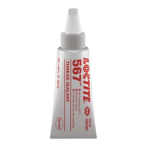 1 Pt Thread Sealant Brush Can White Loctite 5113 1527514