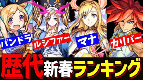 【モンスト】歴代新春限定キャラランキング！初期勢2人でガチ討論【モンスト討論会tv】 Youtube