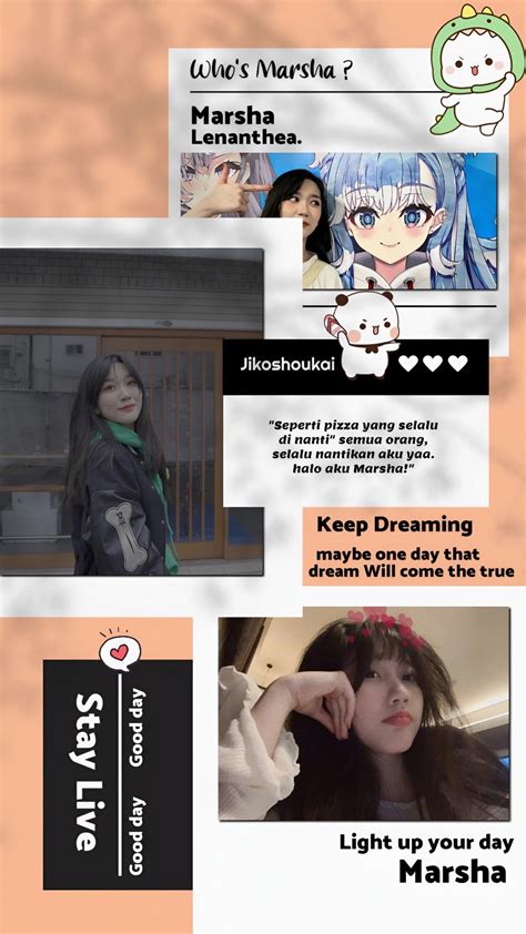 Wallpaper Marsha Jkt Edit Flaminggo On Tik Tok Kelas Enam