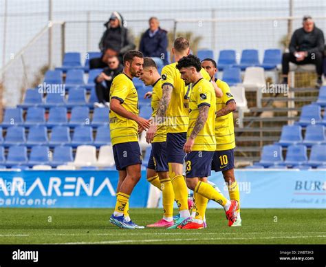 San Pedro Del Pinatar Spain Th Jan Union Players Celebrating