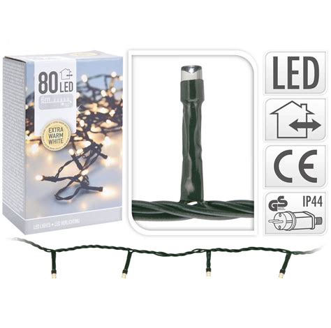 Kerstverlichting Led Lampjes Extra Warm Wit Meter Kerstland Nl