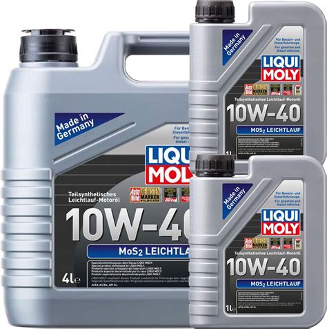 Olej silnikowy Liqui Moly Mos2-Leichtlauf 10W40 6l - Opinie i ceny na ...