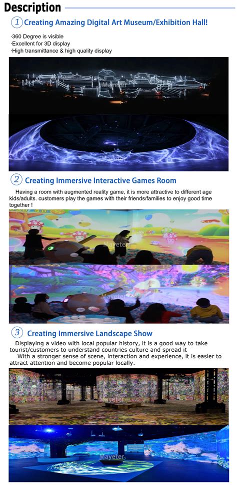 Digital Art Installation Projection Mapping Museum/exhibition Immersive