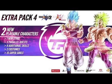 Dragon Ball Xenoverse Extra Pack Todo El Contenido Youtube