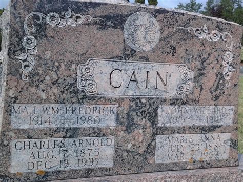 John Willard Cain 1919 1941 Find A Grave Memorial