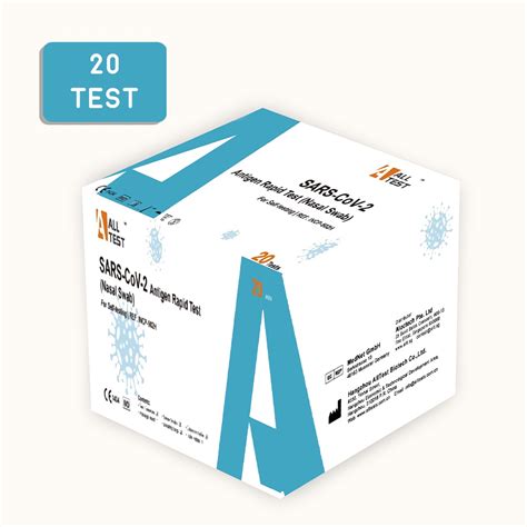 Alltest Covid Art Antigen Rapid Test Kit Tests Box Shopee