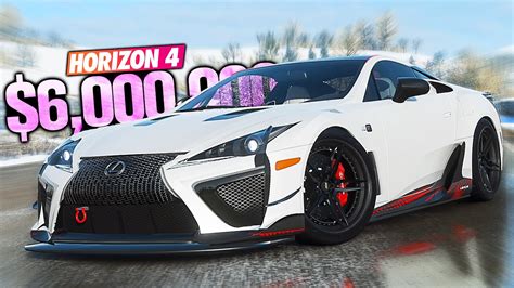 I Spent On The Lexus Lfa In Forza Horizon Youtube