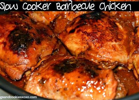 Barbecued Chicken Recipe Slow Cooker