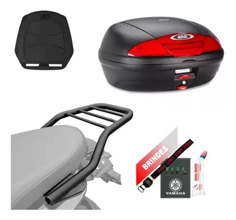 Suporte Bagageiro Bauleto Yamaha Fazer Fz15 Givi 45 Lts