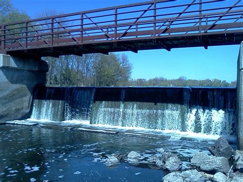 Morristown, MN dam, next to an old feedmill. It's a great place to fish ...