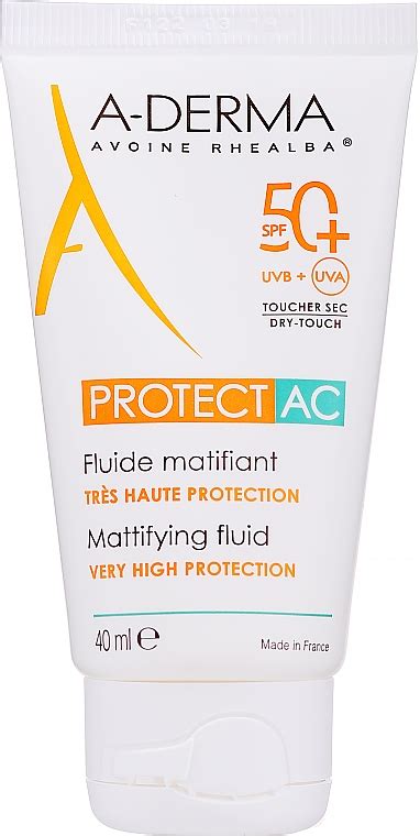 A Derma Protect AC Mattifying Fluid SPF 50 Fluido Facial Matificante