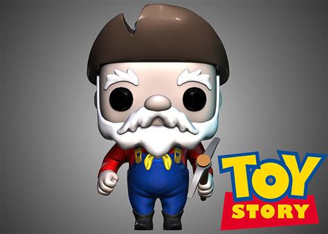 Funko Pop Stinky Pete 3D model 3D printable | CGTrader