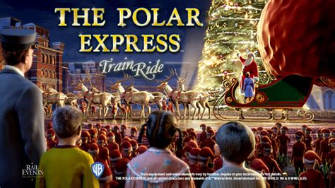 Polar Express Train Ride At The Bando Railroad Museum Visit Baltimore