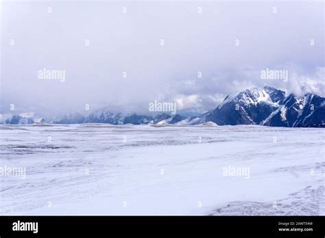 landscape  glacial highland plateau view   surface