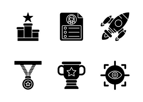Job Promotion Vector Icon Set 17358036 Vector Art At Vecteezy