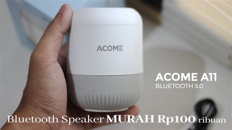 Acome A Bluetooth Speaker Murah Seratus Ribuan Gimana Kira Kira