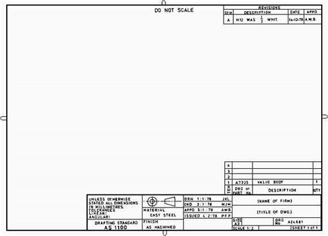 Free Autocad Title Block Templates Precisionasder