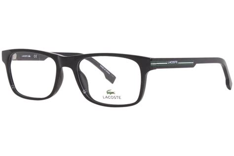 Lacoste L2886 001 Eyeglasses Men S Black Full Rim Rectangle Shape 55 18