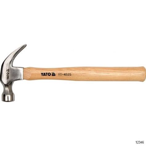 Yato Claw Hammer With Wood Handle Veligaa Hardware