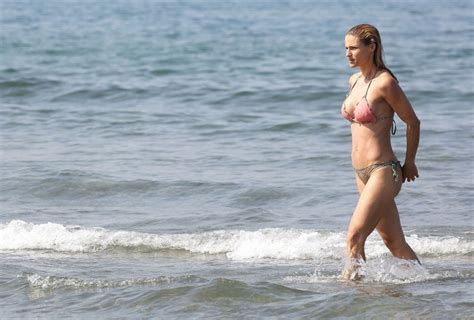 Michelle Hunziker In A Bikini Photos Thefappening