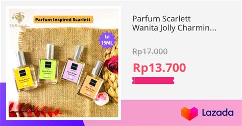 Parfum Scarlett Wanita Jolly Charming Freshy Fantasia