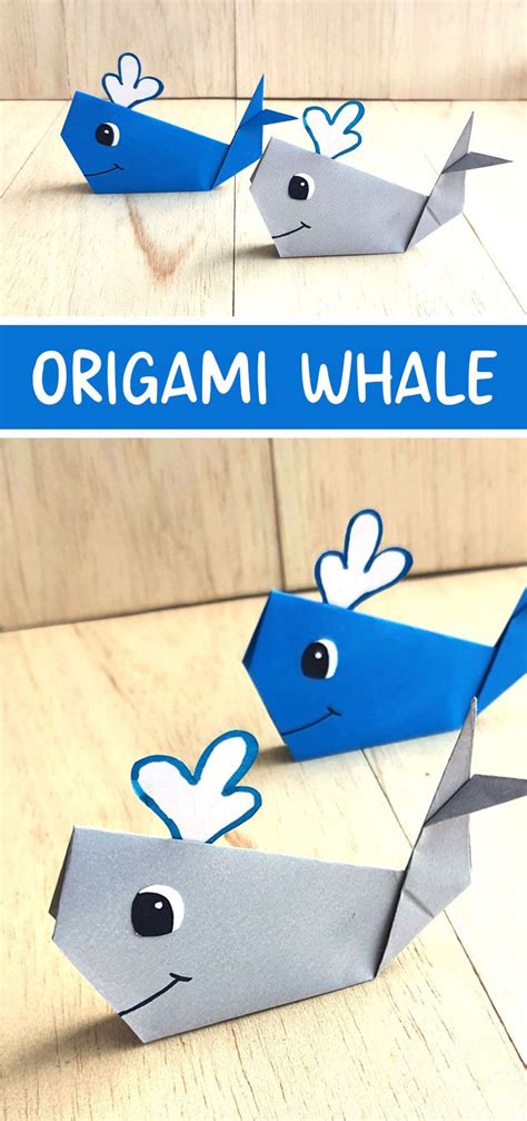 Origami Whale Easy Instructions For Beginners Artofit