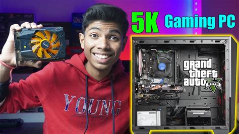 5000 Rs Gaming Pc Build 2024 Gta 5 PC In 5000 Rs YouTube