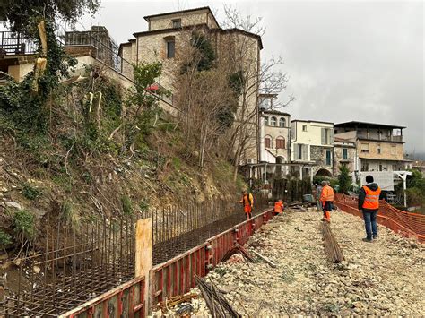 Manoppello In Centro Storico Proseguono I Lavori Di Messa In Sicurezza