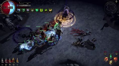 Path Of Exile Necromancer Raise Zombie Elder Boss Fight Youtube