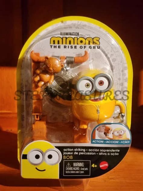 MINIONS THE RISE Of Gru Illuminations Action Figures BOB Action ...