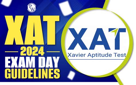 XAT 2024 Exam Day Guidelines Check Exam Day Instructions