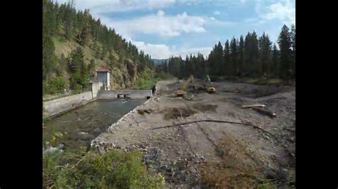 Rattlesnake Creek Dam Removal Time Lapse Trout Unlimited Youtube