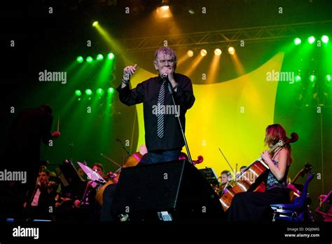 Dan McCafferty, singer and frontman of Scottish band Nazareth, live at Rock Meets Classic at the ...