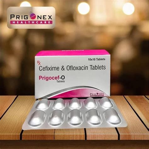 PRIGOCEF O CEFIXIME 200 MG OFLOXACIN 200 MG At Rs 1900 Box In