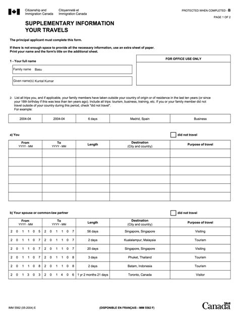 Imm 5562 Guide Fill Out And Sign Online Dochub