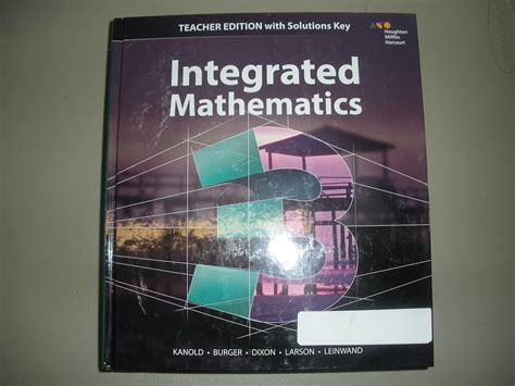 Hmh Integrated Math With Solutions 2015 Hmh Integrated Math 3