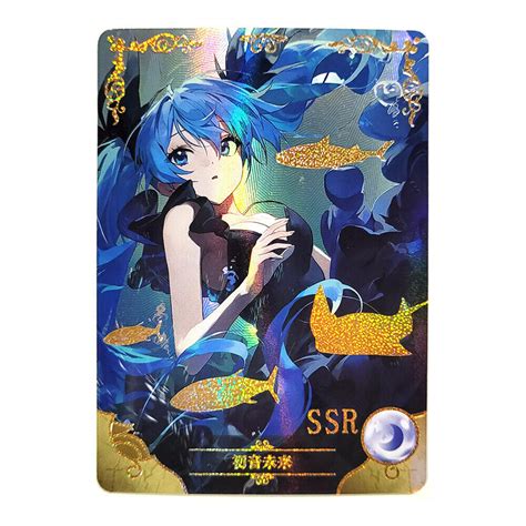 Goddess Story M Doujin Holo Ssr Card Deep Sea Hatsune Miku Ebay