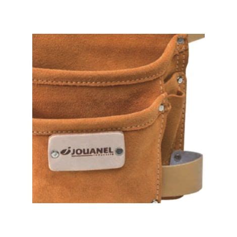 JOUANEL Poche à clous cuir avec ceinture 2 poches et 3 porte