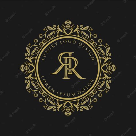Premium Vector Luxury Monogram Gold Logo Design