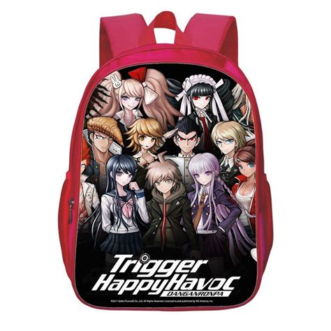 сумка рюкзак с рисунком аниме danganronpa, школьная для - купить с ...