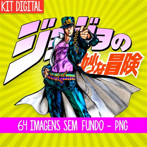 Jojos Bizarre Adventure Kit Digital Compre 1 Ganhe 1 Elo7