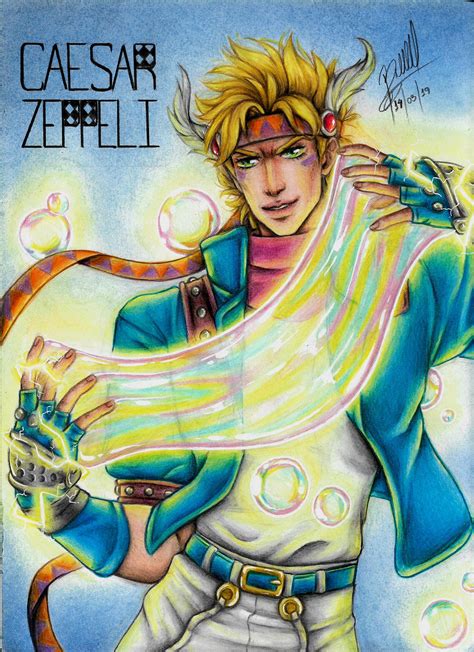 Fanart Our Favorite Italian Bubble Boy Ceasar Zeppeli R