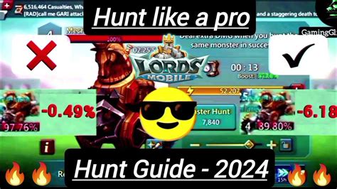 Lords Mobile Monster Hunt Guide 2024 Hunt Like A PRO F2p YouTube