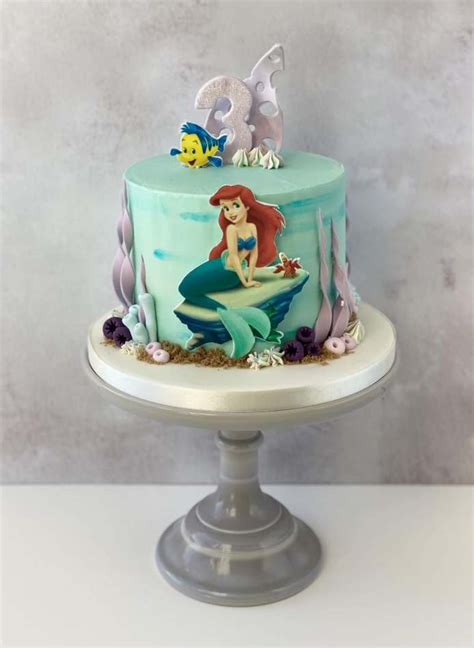 Little Mermaid Flounder Cake