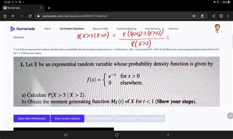 SOLVED Let W T Be A Standard Wiener Process Define The Random