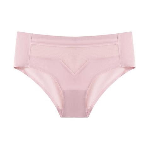 Nexjvus Womens Cotton Underwear Brief Sexy Breathable Seamless