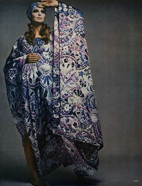 Richard Avedon Samantha Jones Wearing A Djellaba By Geoffrey Beene