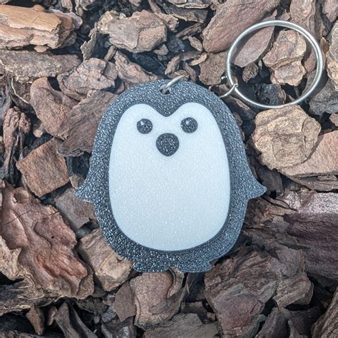 Cute Penguin Keychain By Gabani Download Free Stl Model